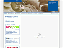 Tablet Screenshot of grifolsengineering.com